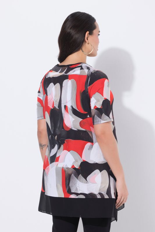 Туника с абстрактни мотиви