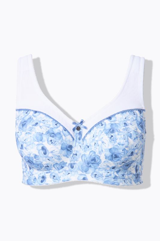 Porcelain Rose Relief Bra