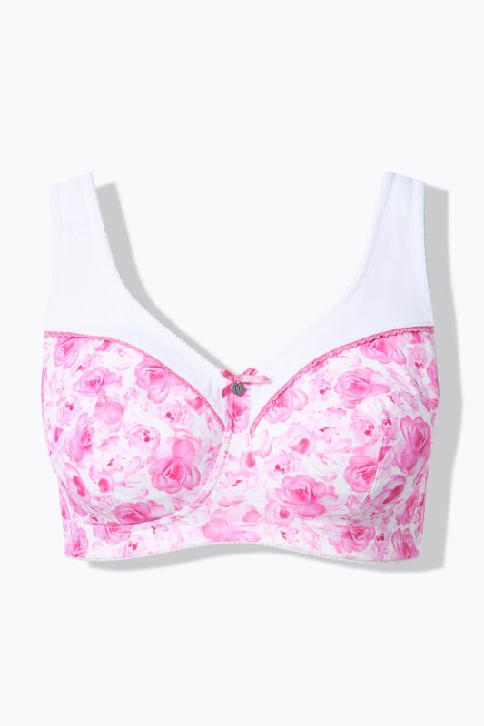 Porcelain Rose Relief Bra