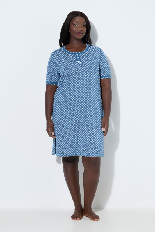 2 Pack Geometric Print Sleep Tees