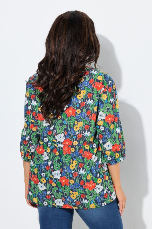 Sparkling Floral Blouse