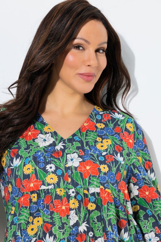 Sparkling Floral Blouse