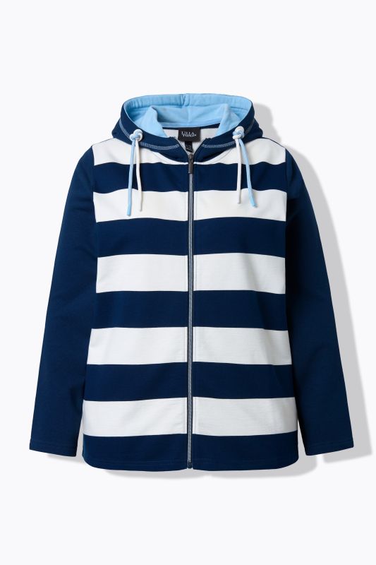 Block Striped Hoodie