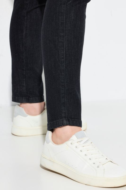 Клин памучен с дънкова визия