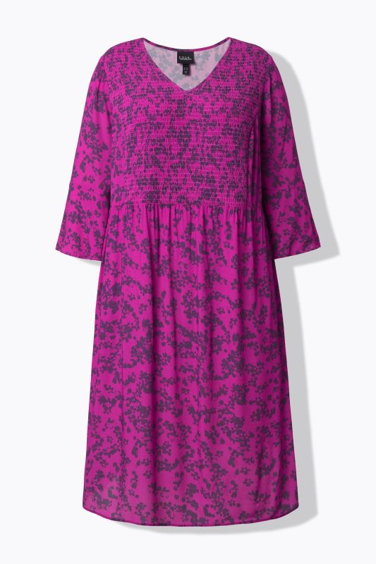 Рокля с принт на цветя