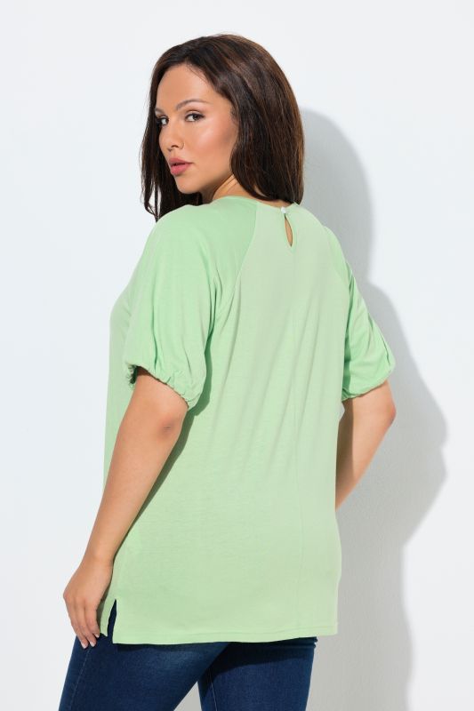 Тениска с буфан ръкав