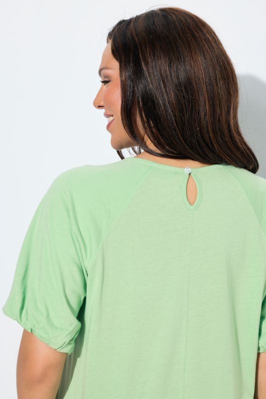 Тениска с буфан ръкав