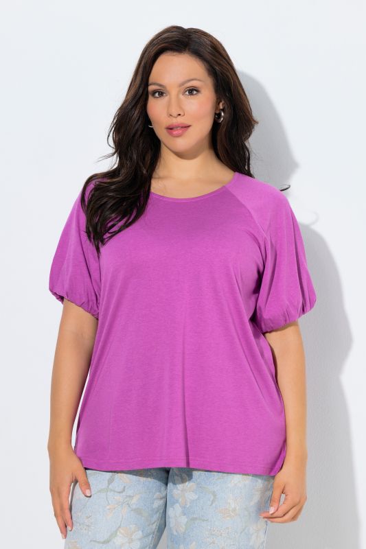 Тениска с буфан ръкав