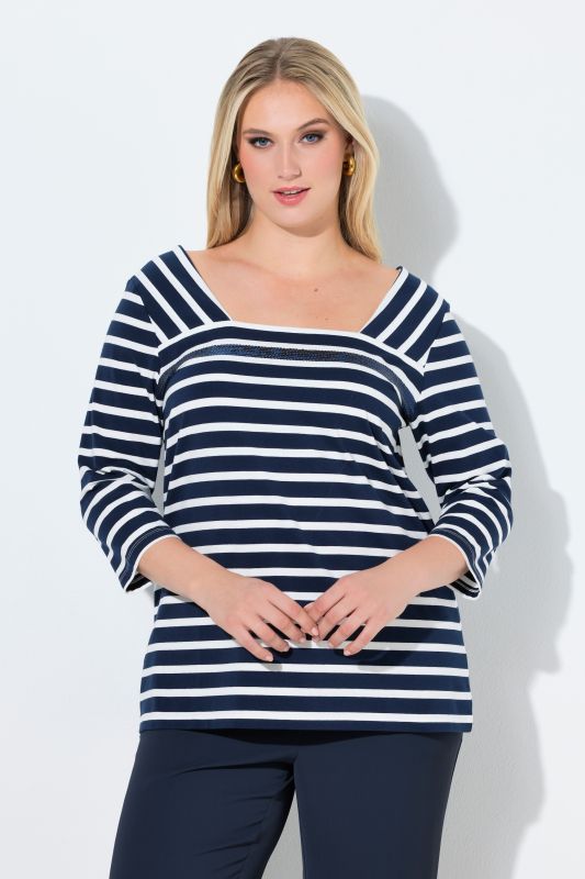 Тениска с микс от райета