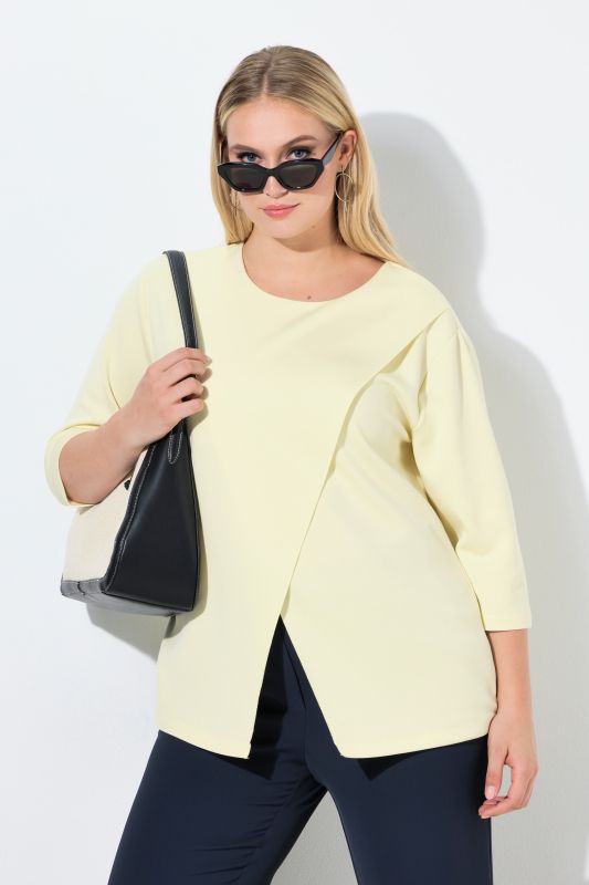 Asymmetric Modal Blend Sweatshirt