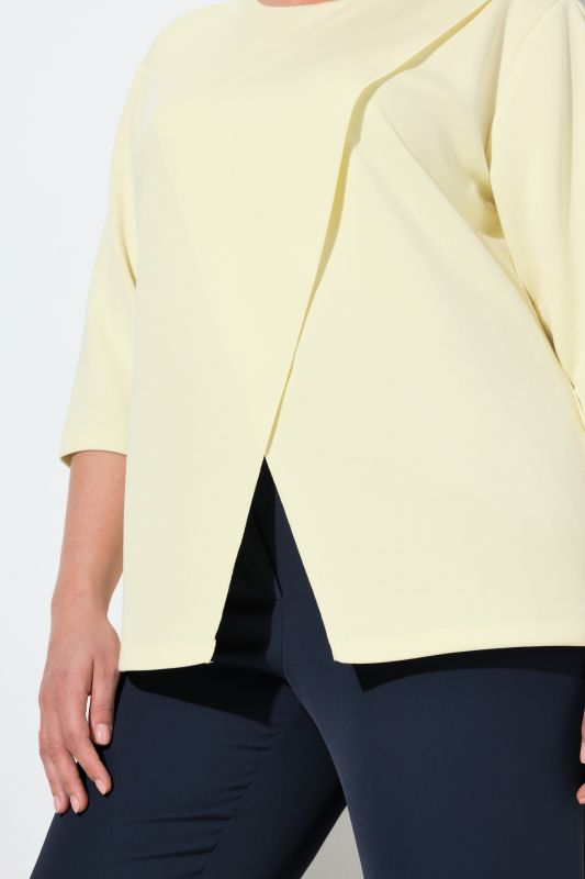 Asymmetric Modal Blend Sweatshirt