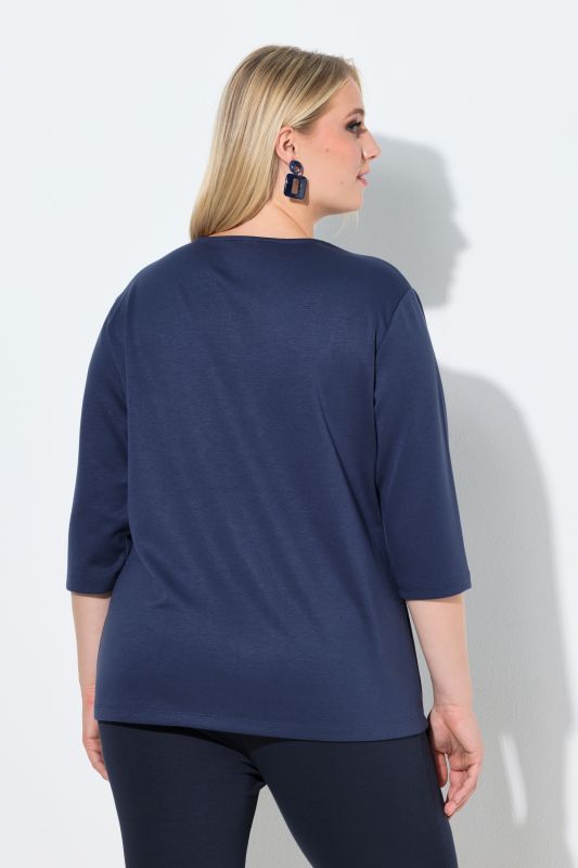Asymmetric Modal Blend Sweatshirt