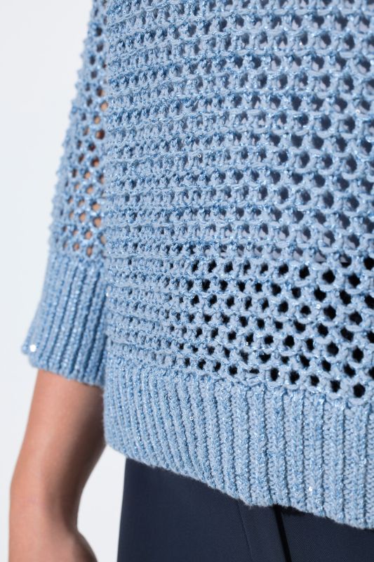 Пуловер с пайети