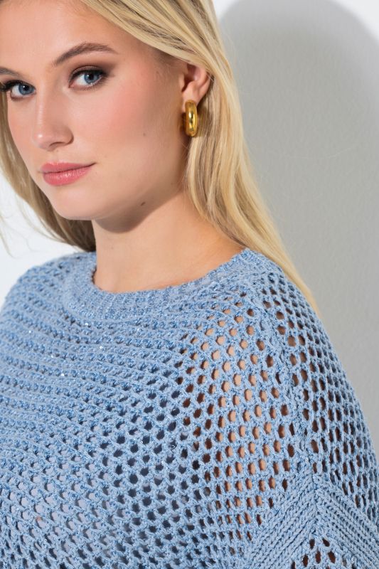 Пуловер с пайети