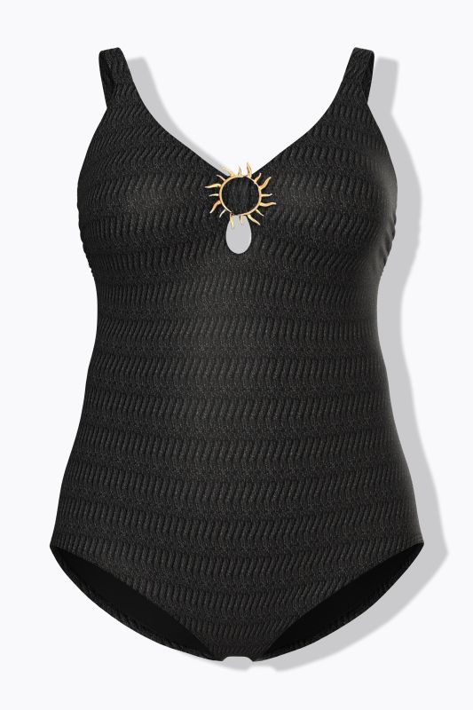 Бански с бляскав акцент