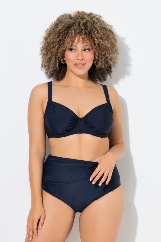 Ruched Underwire Bikini Top