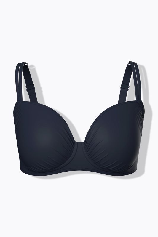 Ruched Underwire Bikini Top