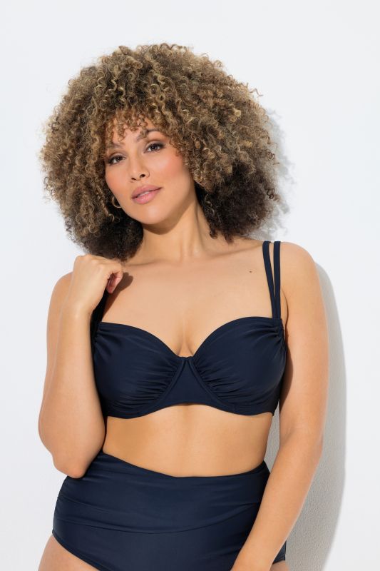 Ruched Underwire Bikini Top
