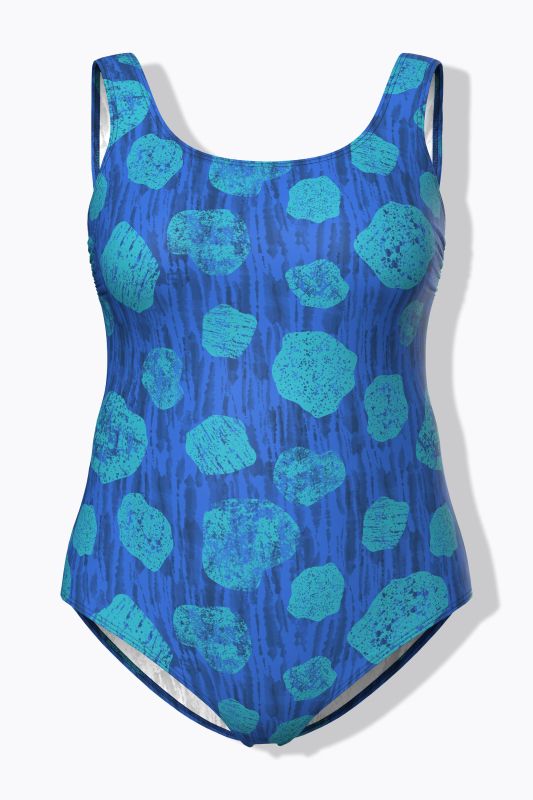 Бански с абстрактен принт