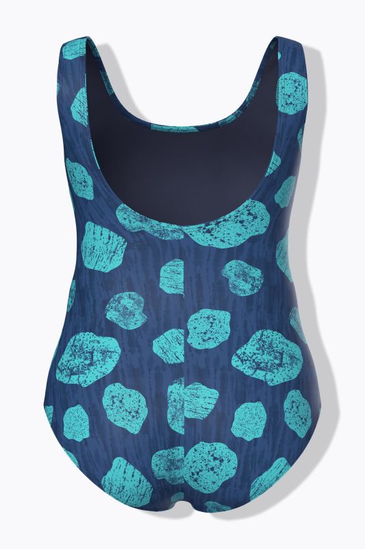 Бански с абстрактен принт