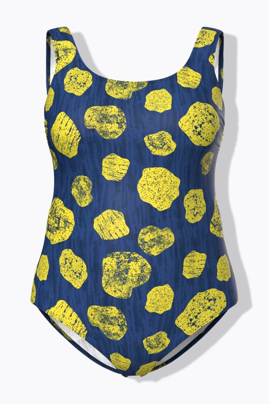 Бански с абстрактен принт