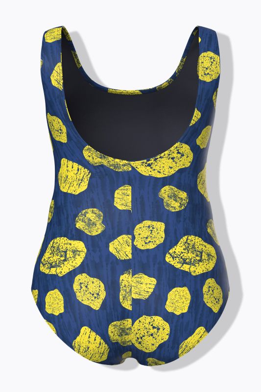 Бански с абстрактен принт