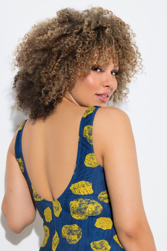 Бански с абстрактен принт