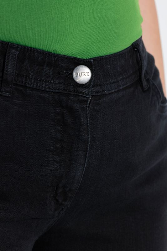 Дънки памучни с широки крачоли