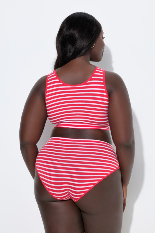 Бюстиета комплект от 2 броя с раиран принт