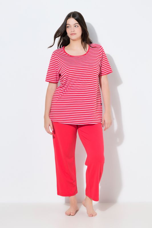 Eco Cotton Striped Pajama Set