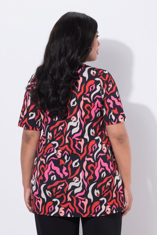 Туника с абстрактен принт