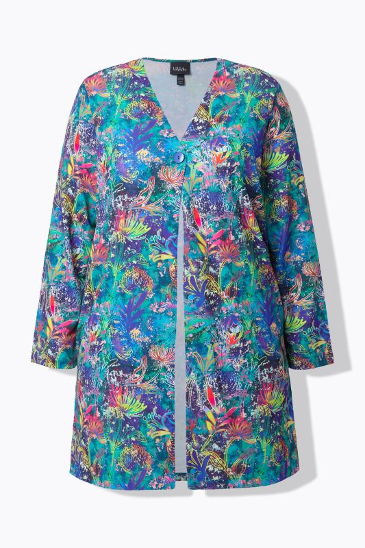 Блейзър с цветен принт