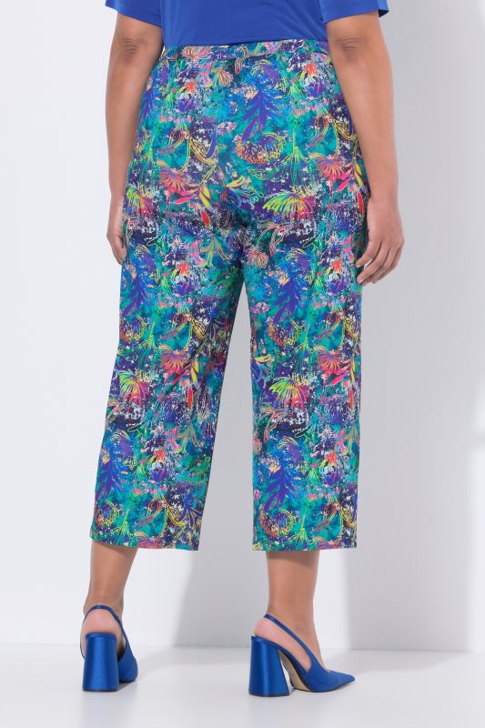 Панталон 7/8 с цветен принт