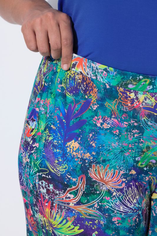 Панталон 7/8 с цветен принт