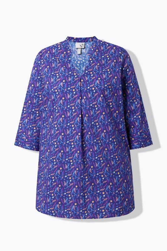 Туника с цветен мотив