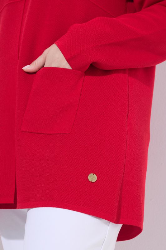 Жилетка с фина вафлена структура