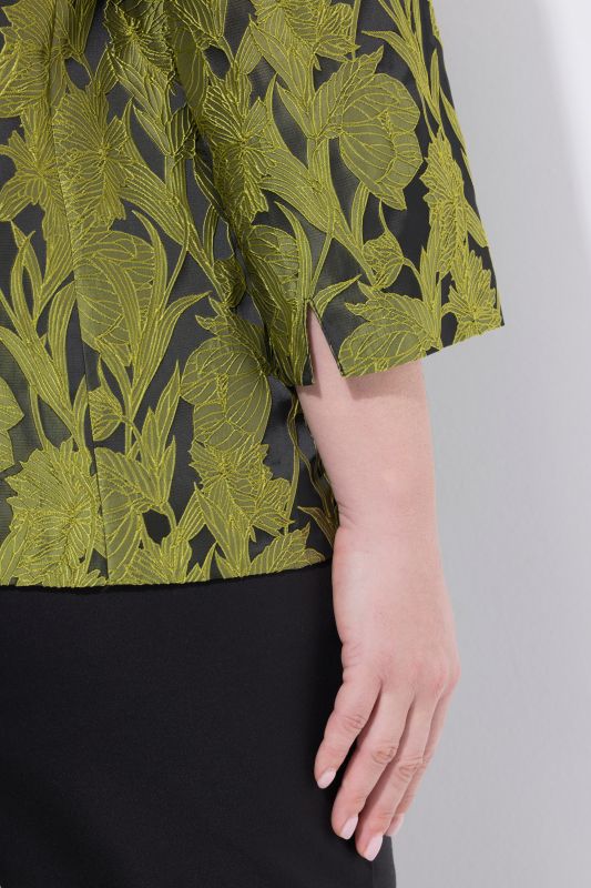 Блейзър от жакард на цветя