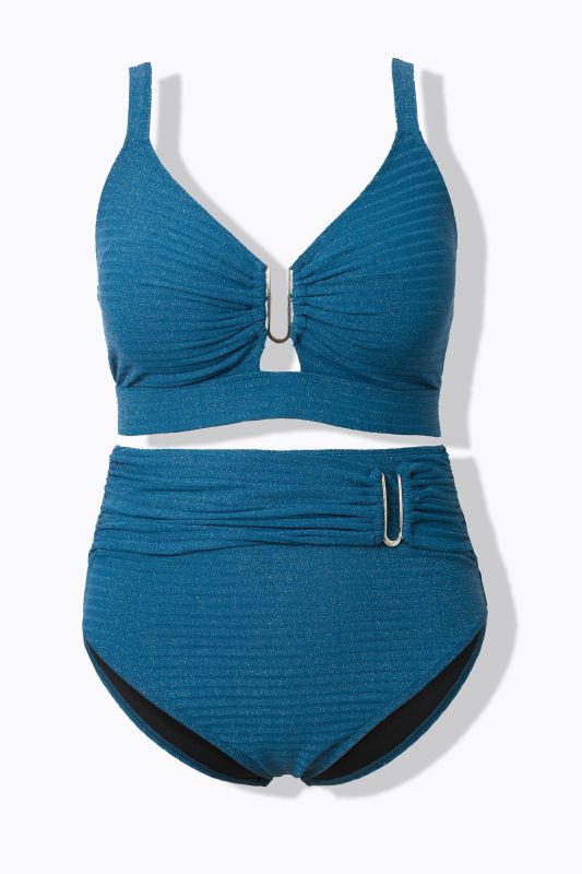 Бански комплект от 2 броя с бляскав акцент