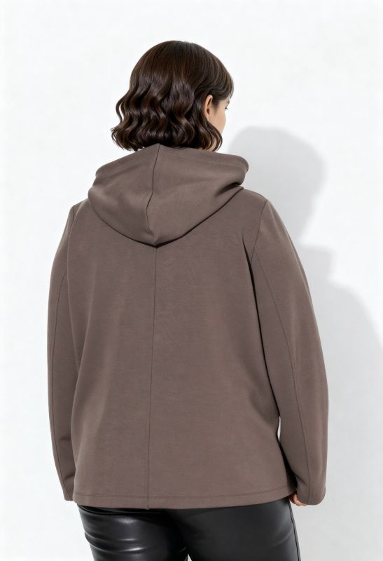 Блейзър с мека яка с ревери