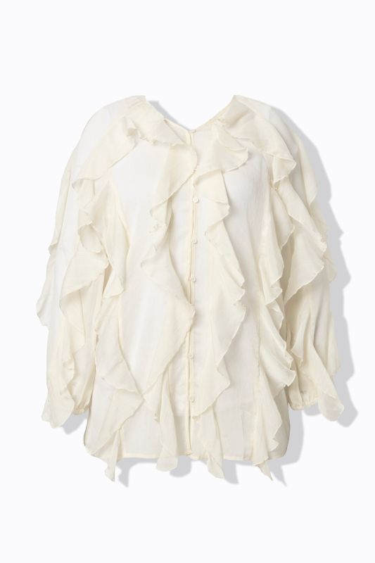 Риза с волани