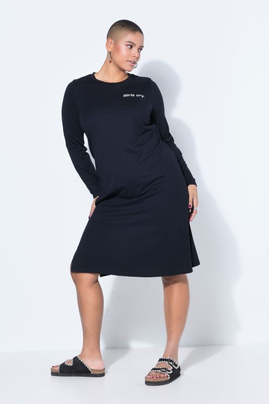Midi jersey dress