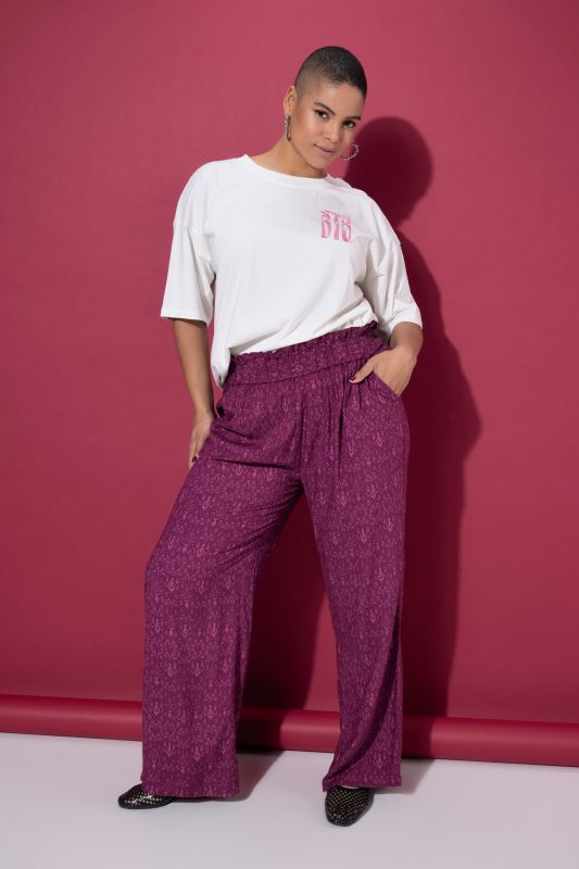 Панталон с пейзли принт