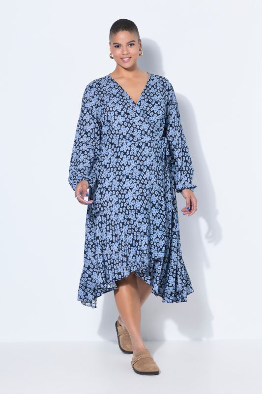 Maxi wrap dress