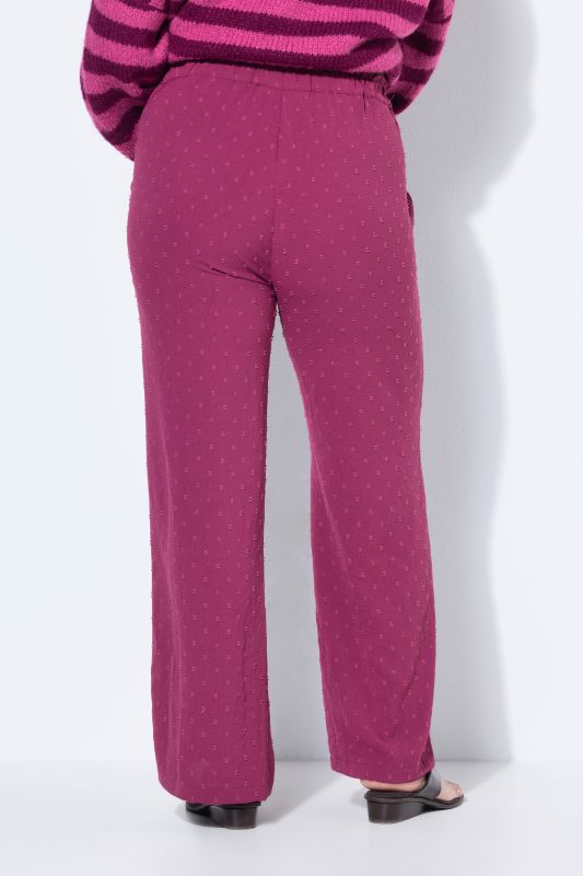 Панталон с широки крачоли и точки