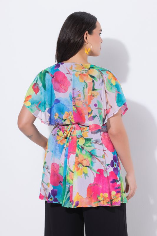 Colorful Floral Tunic