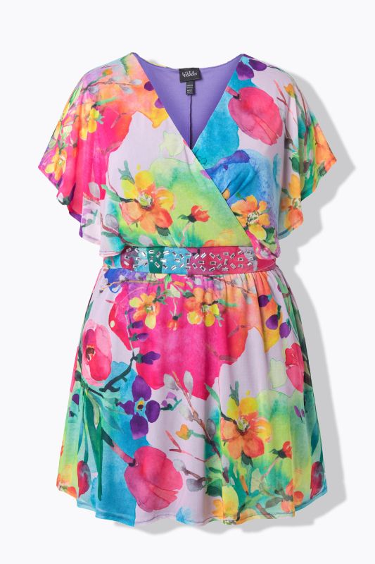 Colorful Floral Tunic