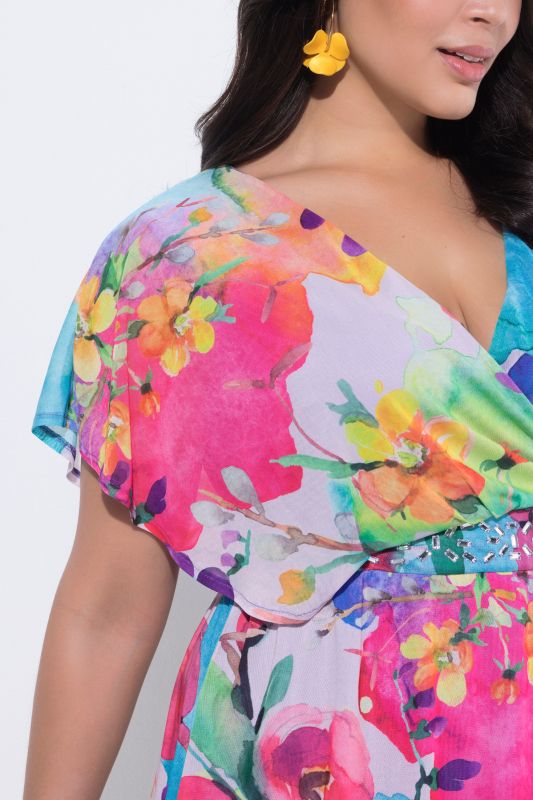 Colorful Floral Tunic