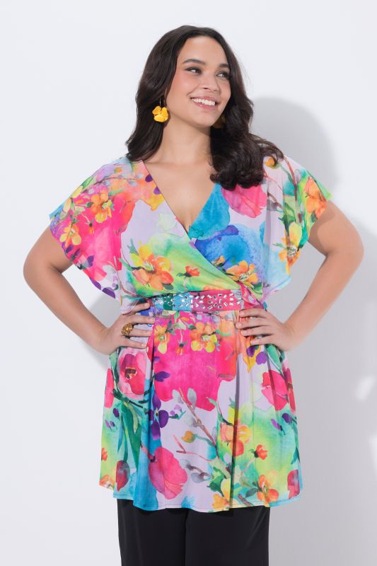 Colorful Floral Tunic