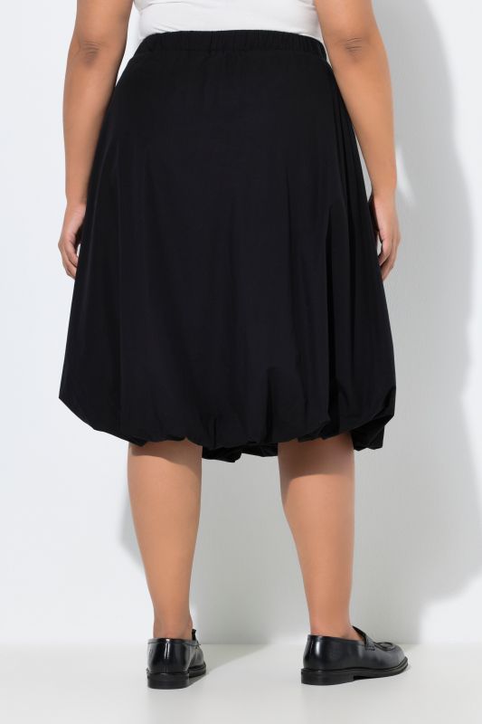 Poplin Elastic Hem Skirt