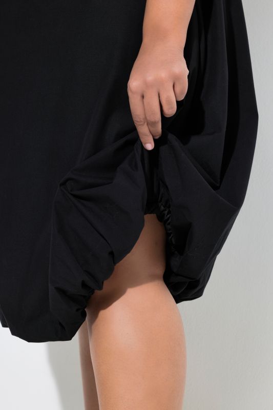 Poplin Elastic Hem Skirt